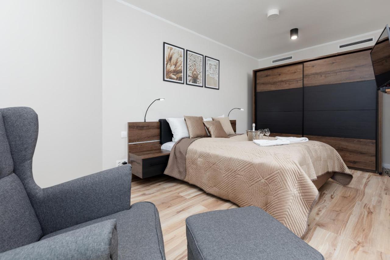 Lux Apartament Z Widokiem Na Morze - Mazowiecka 213 By Noclegi Renters Pobierowo Exteriör bild